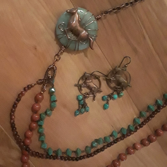Vintage Necklace/Earring Set - Picture 7 of 7